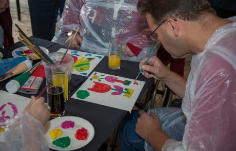 samen kunstwerk maken